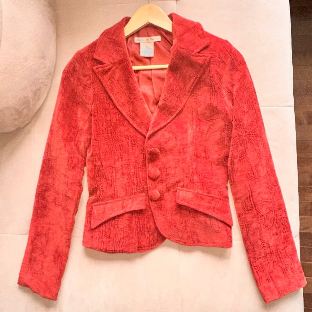 Rustic Orange Blazer - Small